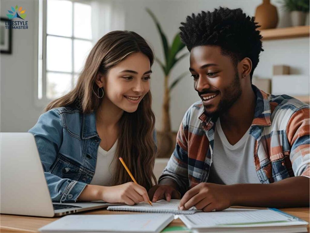 Choosing the Best In-Home Tutoring in Los Angeles: What Parents Should Know 1 Los Angeles student and tutor working together at home on math homework
