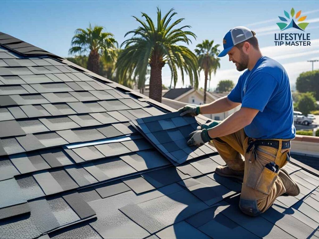 Bullard Roofing: Selecting Shingle Brands in Los Angeles 1 Bullard Roofing installing premium asphalt shingles in Los Angeles