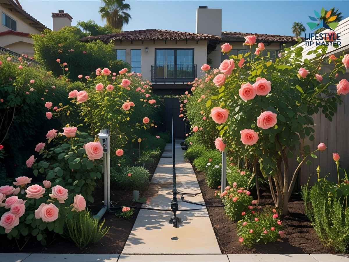 Rose Garden Community Irrigation Maintenance in Los Angeles